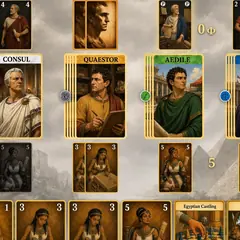 Caesar against Cleopatra - contested patrician groups