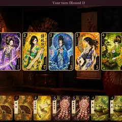 Seven Graces - a player turn